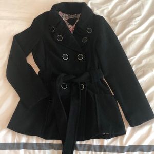 Black Pea Coat
